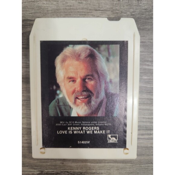 8 Track Tapes Lot of 3 -Kenny Rogers, Willie Nelson, Oak Ridge Boys Untested - Picture 2 of 10